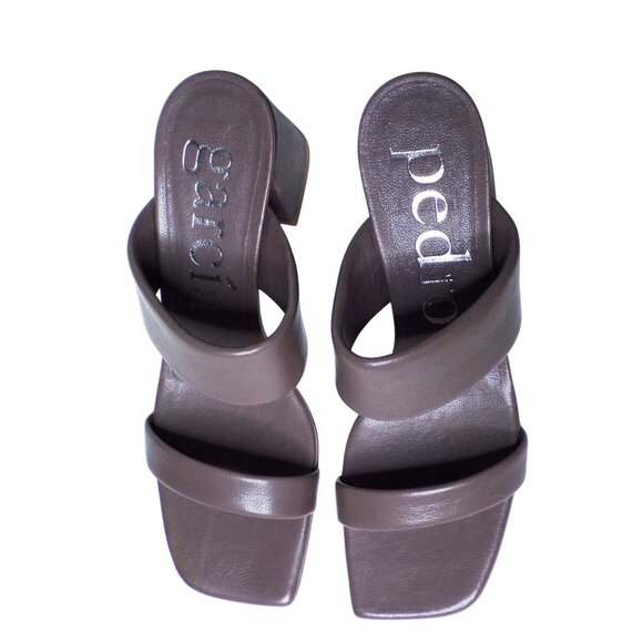 🆕 PEDRO GARCIA Isela Slide Block Heel Sandals Shoes 10.5 - Picture 4 of 8